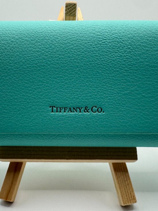 Tiffany & Co TF2207 8055 Eyeglass Frames Black Blue Italy w/ Case main image 15